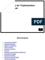 Les Outils de L'optimisation