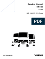 Volvo Truck Transmission MID 130-223 DTC Guide