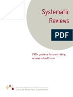 Systematic Reviews