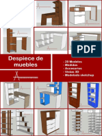 Muebles de Melamina - Libro 1