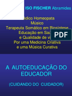 Cuidando da saúde integral do educador