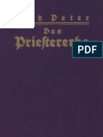 Peter, Fritz - Das Priestererbe (1911, 260 S., Scan, Fraktur)