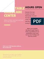 Barnstable Childcare Center: Hours Open