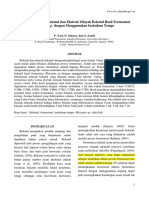 Analisis Sifat Fisik Bekatul Dan Ekstrak Minyak Bekatul Hasil Fermentasi