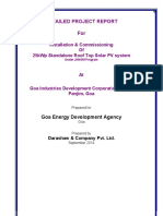 DPR Goa Industries Development Corporation 25 KW