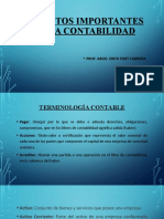 DIAPOSITIVAS CLASE TRES DE CONTABILIDAD SOBRE ASPECTOS IMPORTANTES DE LA CONTABILIDAD