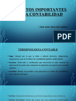 Diapositivas Clase Tres de Contabilidad Sobre Aspectos Importantes de La Contabilidad