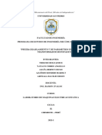 Monografia 15 - Pruebas de Aislamiento y de Parámetros Eléctricos de Un Transformador Monofásico.