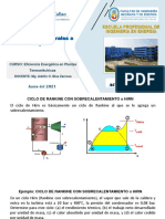 Ejercicios Ciclo Rankine Con Sobrecalentamiento y Regenerativo