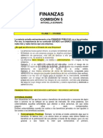 Resumen Finanzas Comision 5 - Antonella Bormape