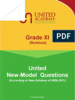 Grade XI: United New-Model Questions