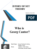 History of Set Theory: Georg Cantor and the Development of Transfinite Numbers