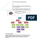 Ejemplos de Estructuras Organizacionales