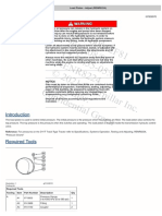 Piston de Carga de Transmisión - Ajustar