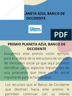 Premio Planeta Azul Banco de Occidente