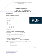 03 Evaluacion Diagnistico 6321 Calculo Vectorial
