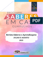 Revista Saberes e Aprendizagem - JULHO E AGOSTO