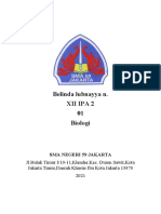 BIOLOGI (1-5) Belinda Lubnayya