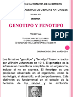 Expo de Genetica (Fenotipo y Genotipo)