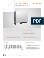 DATASHEET SUNGROW SG33CX - SG40CX - SG50CX 2019 - vs1.1 - IT