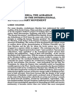 Loren Goldner - Amadeo Bordiga, The Agrarian Question, and The International Revolutionary Movement