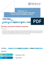 Module 19 - Electrical EHV Substation (GIS)