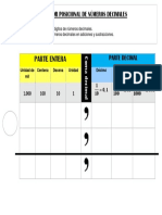 Valor Posicional Decimales