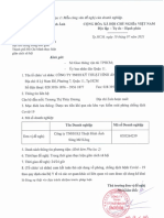 Phụ Lục 1.Công Văn Đề Nghị Của Doanh Nghiệp