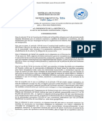 Decreto Ejecutivo #806. Nuevas Medidas de Cuarentena y Toques de Queda en El País