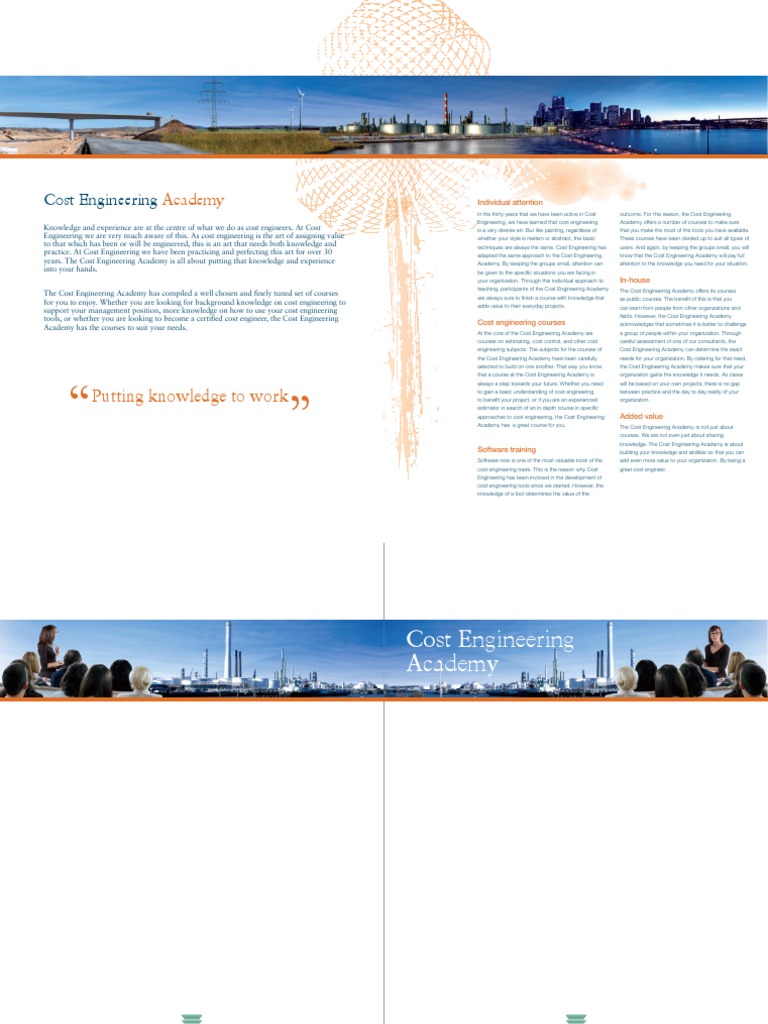 00 Cost Engineering Academy PDF Engineering Knowledge