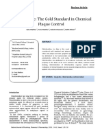 Chlorhexidine The Gold Standard in Chemical Plaque