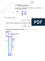 EENG410/INFE410 - Microprocessors I Quiz # 3 (07 May 2020) : St. Name: St. No