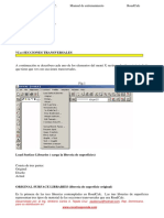 VI.a) Secciones Transversales VI.b) Perfiles y Rasantes V.I.c) Templates (Plantillas)