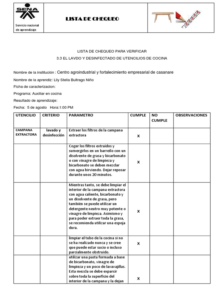 Limpieza de Campanas Extractoras | PDF | Higiene | Sustancias químicas