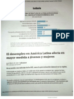 La Diaria Desempleo en América Latina