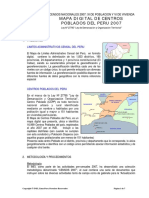 Ficha Técnica - Mapa Digital Centros Poblados 2007