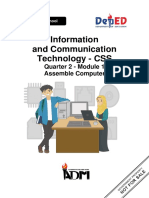 Information and Communication Technology - CSS: Quarter 2 - Module 1 Assemble Computer