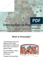 Lesson 14 Theories of Personality