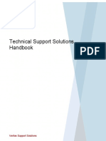 Technical Support Solutions Handbook