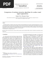 Comparison of Envelope Extraction Algorithms For Cardiac Sound Signal Segmentation