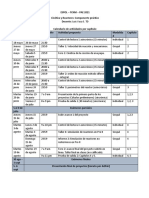 Calendario Laboratorio de Cinética