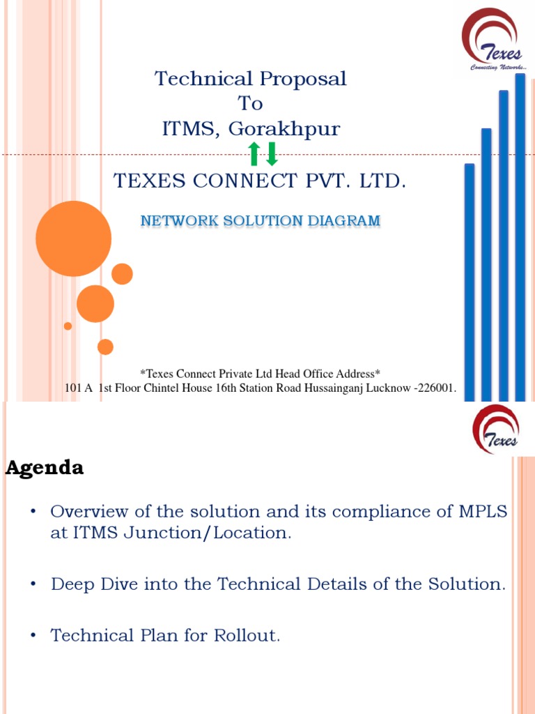 Technical Proposal To ITMS, Gorakhpur Texes Connect Pvt. LTD | PDF ...