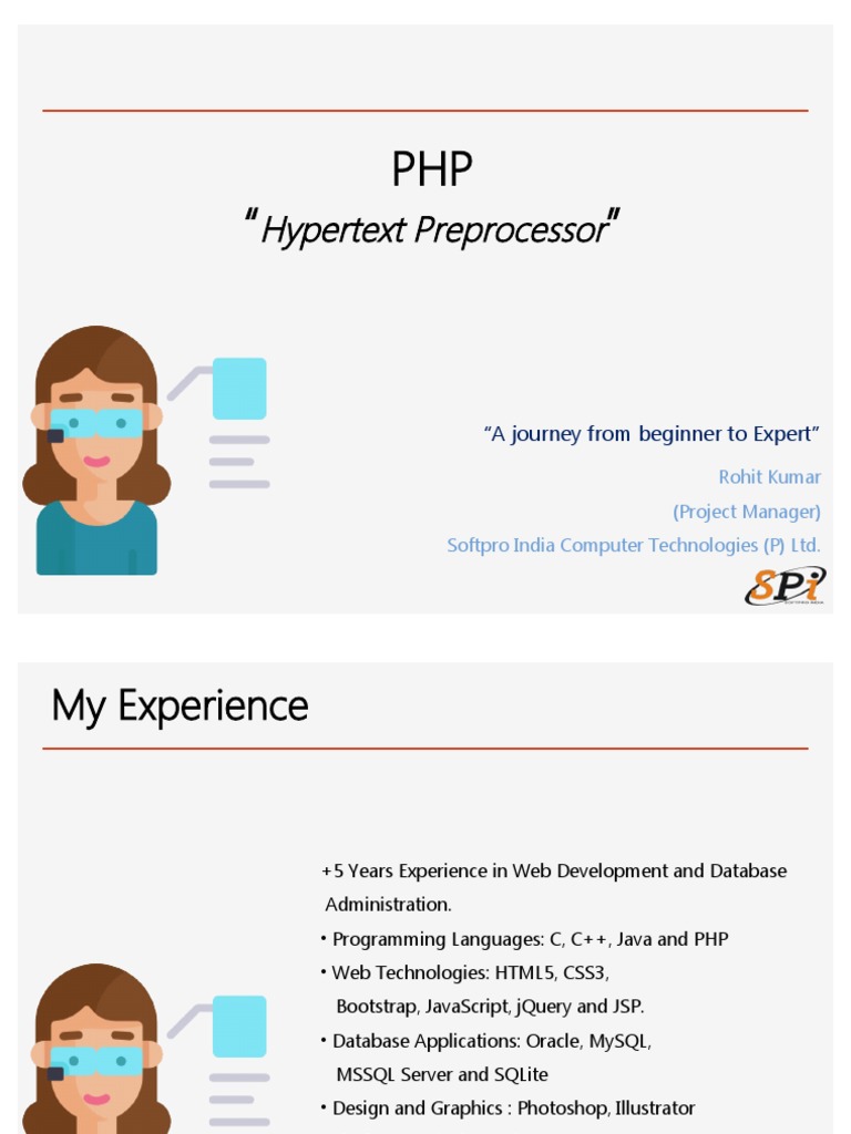 Web Development Using PHP and MySQL | PDF image.