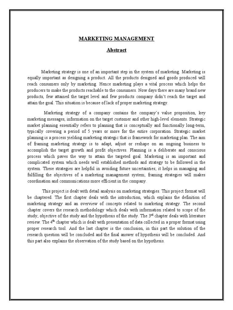 Marketing Strategy Analysis Project | PDF | Marketing | Marketing Strategy