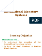 1 - 3. International Monetary Systems