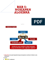 Bab 5 Ungkapan Algebra