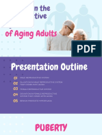 Changes in The Reproductive System: of Aging Adults