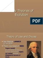 Early Theories of Evolution
