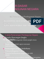 Dasar-Dasar Pembangunan Negara