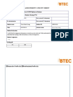 Assignment 2 Front Sheet